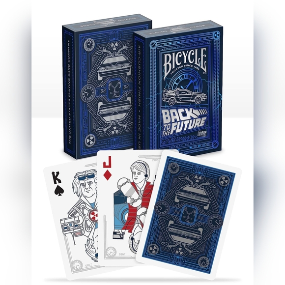 Bicycle Back To The Future Playing Cards - Picture 3 of 3